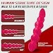 Prostrate Trainer Silicone Massagers Kit with 12 Modes Play in Anywhere You Like for Man, Silent Rechargeable Body Prostrate Device Massager for Men Relax Massaging (Black) POW01 (Pink)