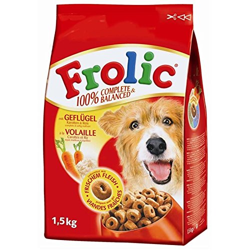 AEG Frolic Complete & Balanced Boeuf pour Chien 1,5 Kg x 5