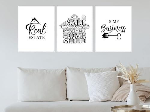 Miniatura 10 de NATVVA 3 piezas de arte de pared con cera Don't Beat Around The Bush, impresiones en lienzo con cera corporal, citas, póster, pintura, cuadros para