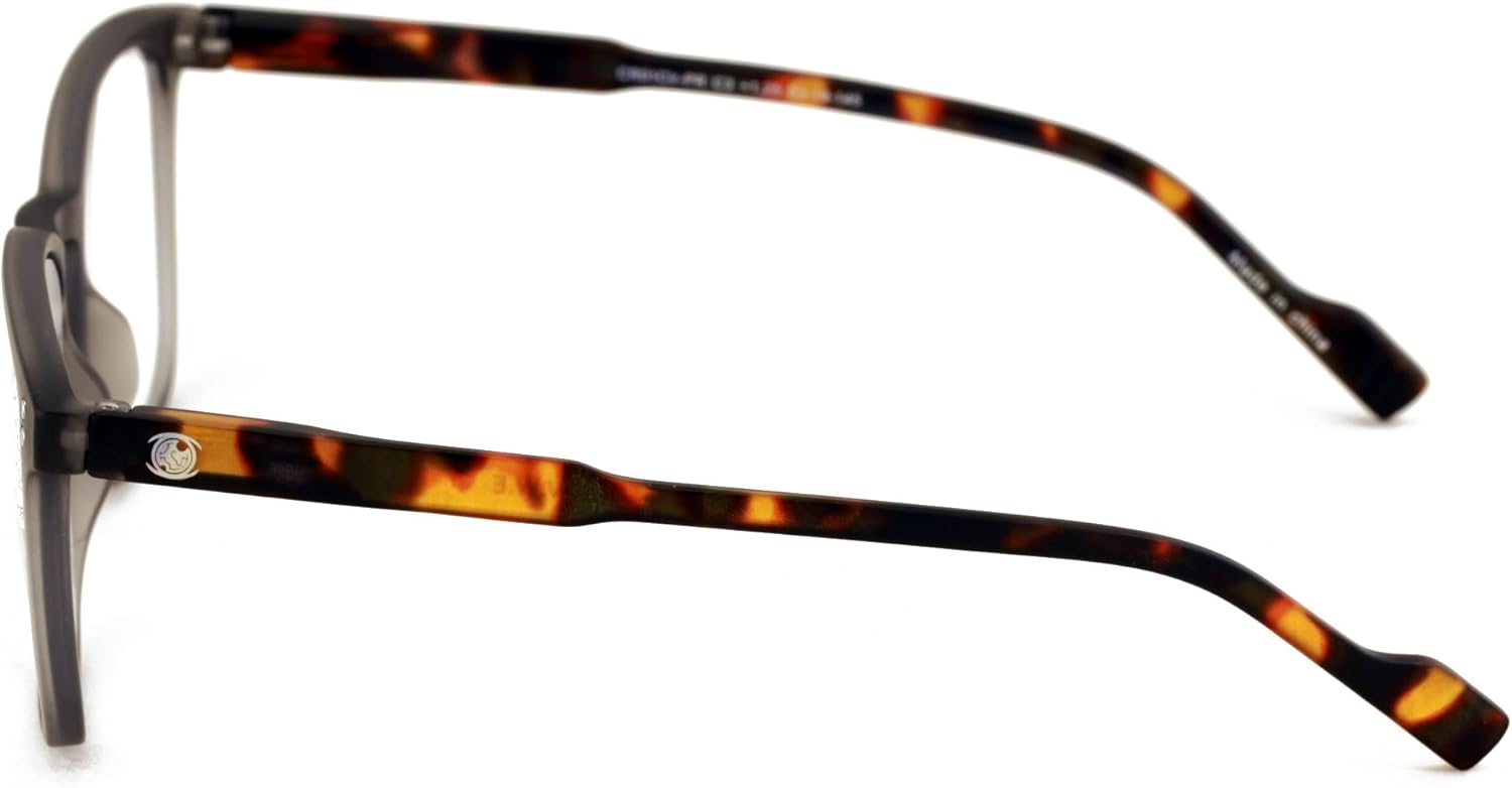 V.W.E. Lightweight Men Progressive Bifocal Reading Glasses – No Line, No Bubble – Clear Zero Power on Top Readers - Image 3