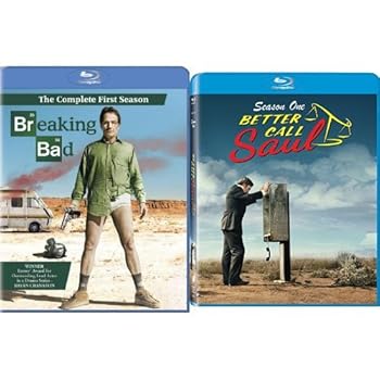 Product Bundle Breaking Bad: The Complete First Season + Better Call Saul Season One Book