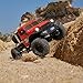 EAZYRC FMS Rochobby 1/10 Atlas Ready Set RC Crawler RC Truck 4X4 with Lighting, 2.4GHz Radio,Ball Bearing, Metal-Gear Full,4 Link Suspension,Rapid Separation Car Body for Adult (Orange)