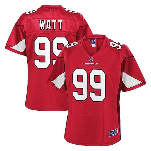 NFL PRO LINE Women's J.J. Watt Cardinal Arizona Cardinals Team Replica Player Jersey
