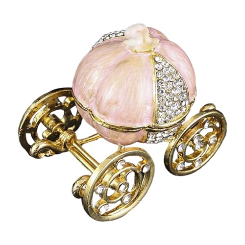 Boîte à bijoux en métal pour ranger colliers et bagues sans nœuds