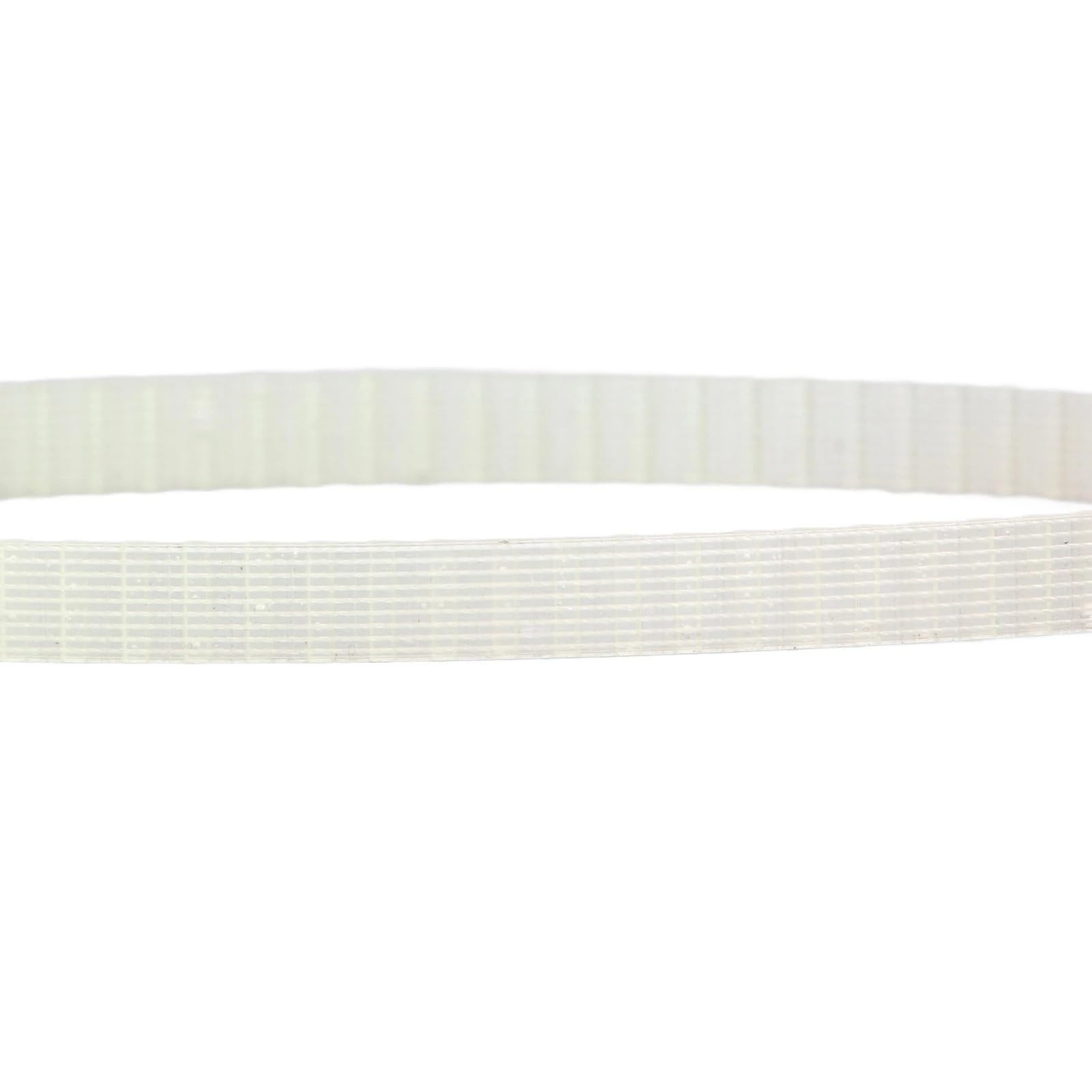 Produktbild von Zahnriemen 1,5 M X 124 Zähne – Polyurethan-PU, Transparent, Für Drehbänke & Maschinen, Breite 6–30 Mm Wählbar