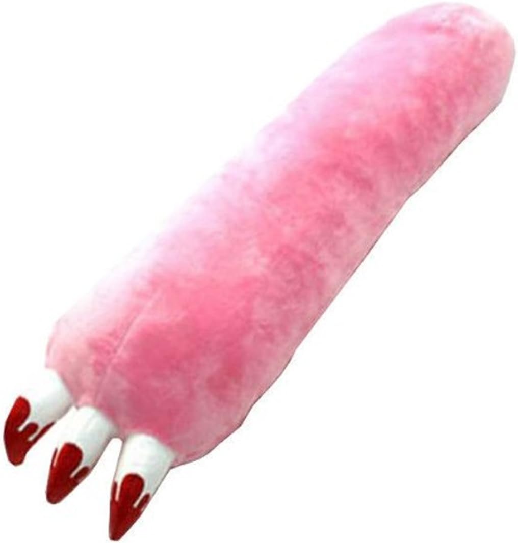Thinkbay Soft Gloomy Bear Claw Paw Funny Plush Glove Pillow Cushion Pink