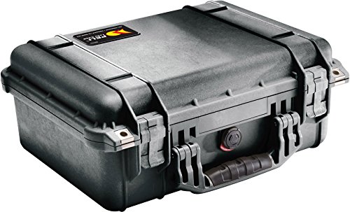 Peli 1200 Valigia Rigida In Polipropilene Di Protezione, IP67 Impermeabile E A Prova Di Polvere, Capacità Di 4L, Prodotto In Usa, Senza Schiuma, Colore Giallo - 3