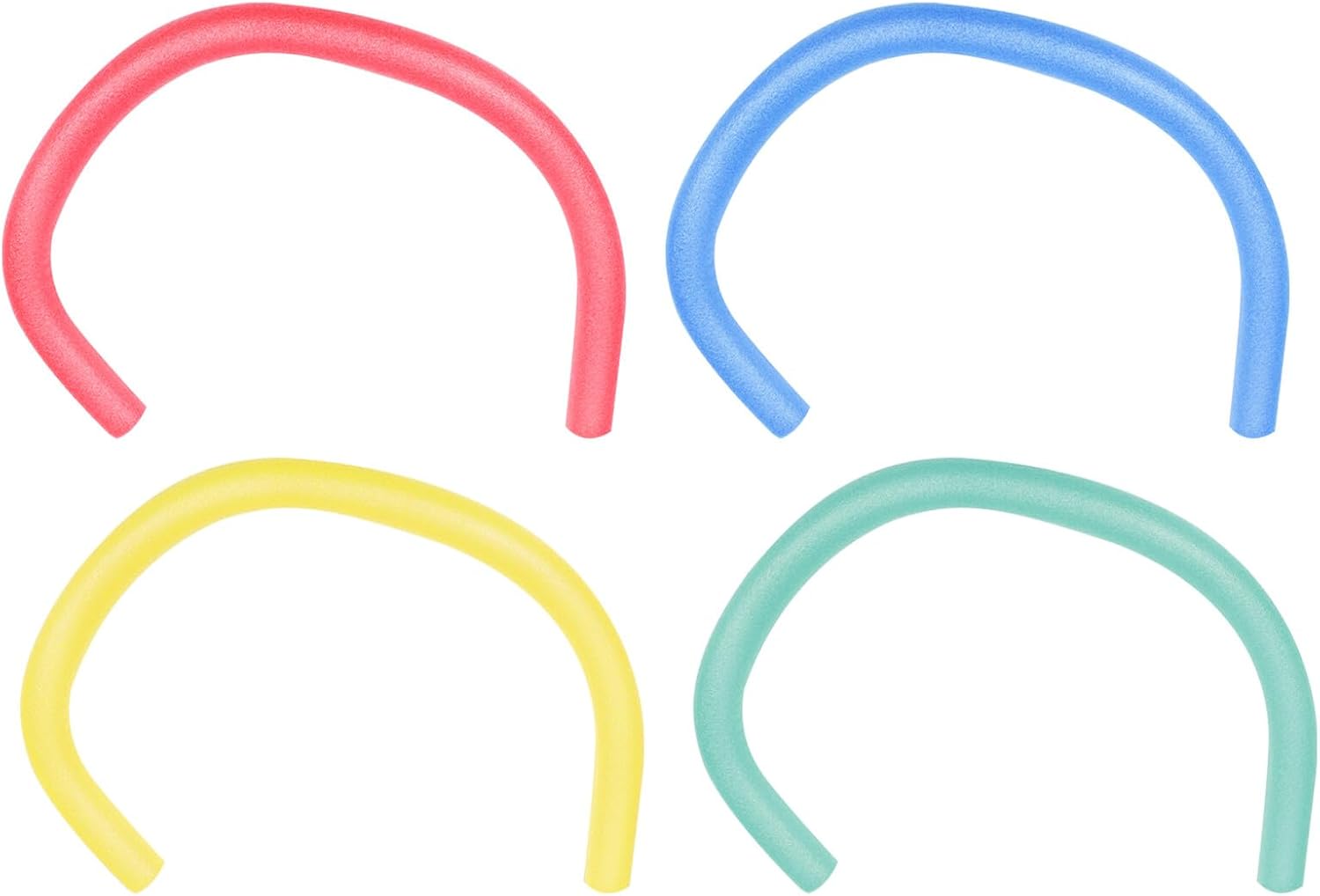 Totority 4pcs Swim Noodles Pool Lightweight Flexible Water Float Sticks for Adults Outdoor Fun and Swim Training