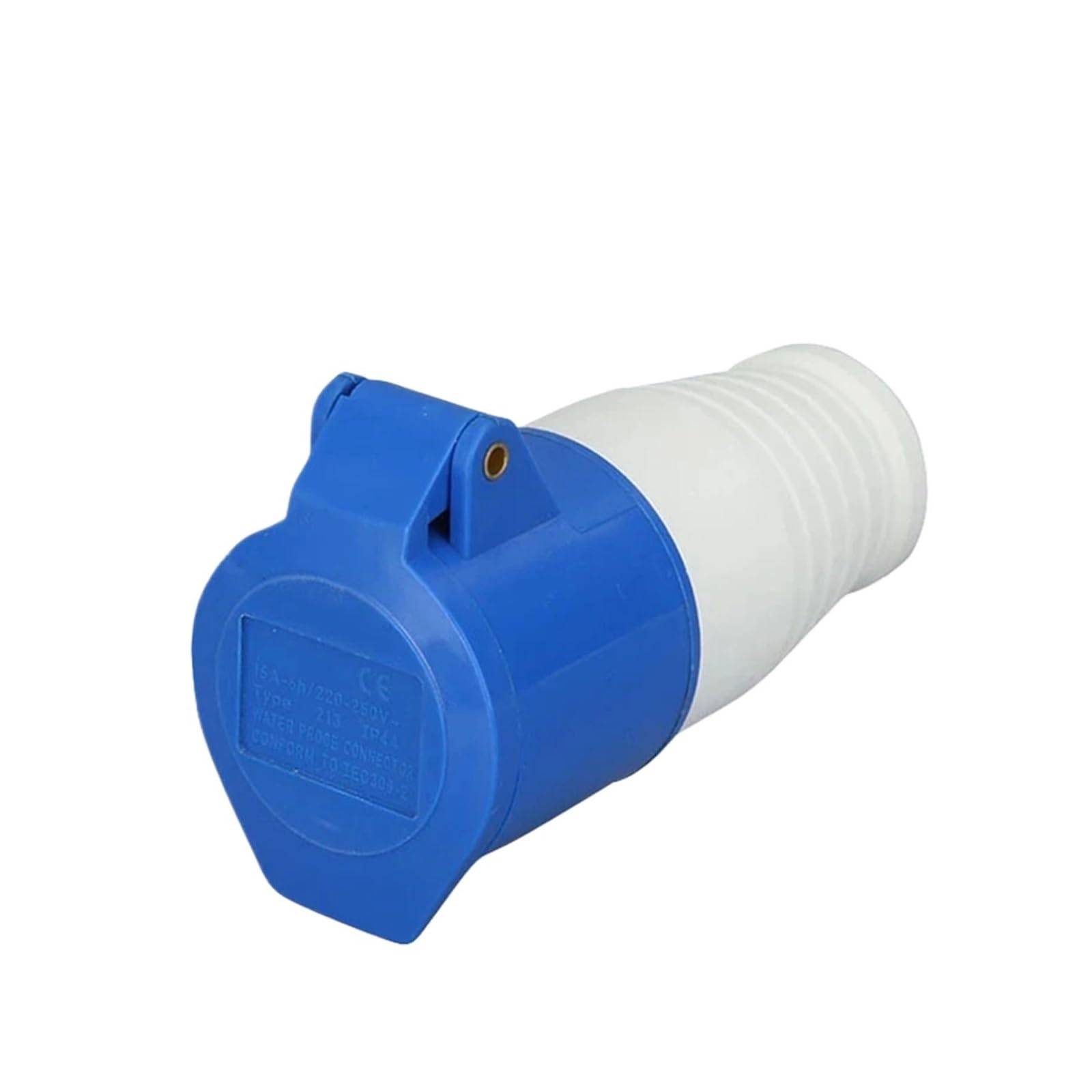 16A 3Pin 220-240V IP44 Waterproof Plug & Sockets Electric Cable Connector for Electrical Power Industrial Male and Female(213)