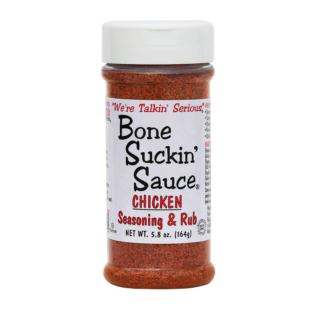 Bone Suckin' Seasoning and Rub, Poultry, 5.8 Ounce