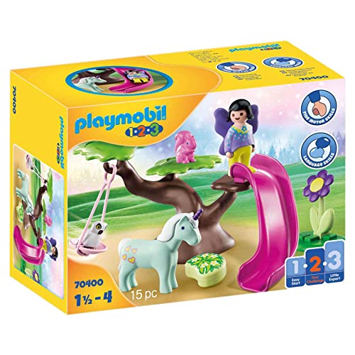 PLAYMOBIL 1.2.3 70400 Feenspielplatz, Ab 1,5 bis 4 Jahre