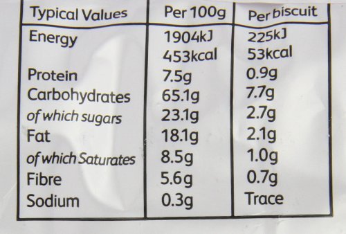 Doves Farm Organic Digestives Fruity Oat 200g miniatura 3