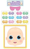 Spiel für Babyparty „Steck dem Baby den Schnuller an“