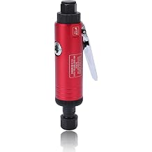 FLEXMAN Air die Grinder, Stainless Steel Pneumatic Straight die Grinder, 25000Rpm 90PSI Adjustable Mini die Grinder with 3mm 6mm Chuck for Grinding, Cutting, Polishing, Welding Repair American Style