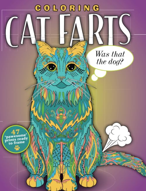 Cat farts coloring pour vaincre l'ennui et retrouver le sourire instantanément