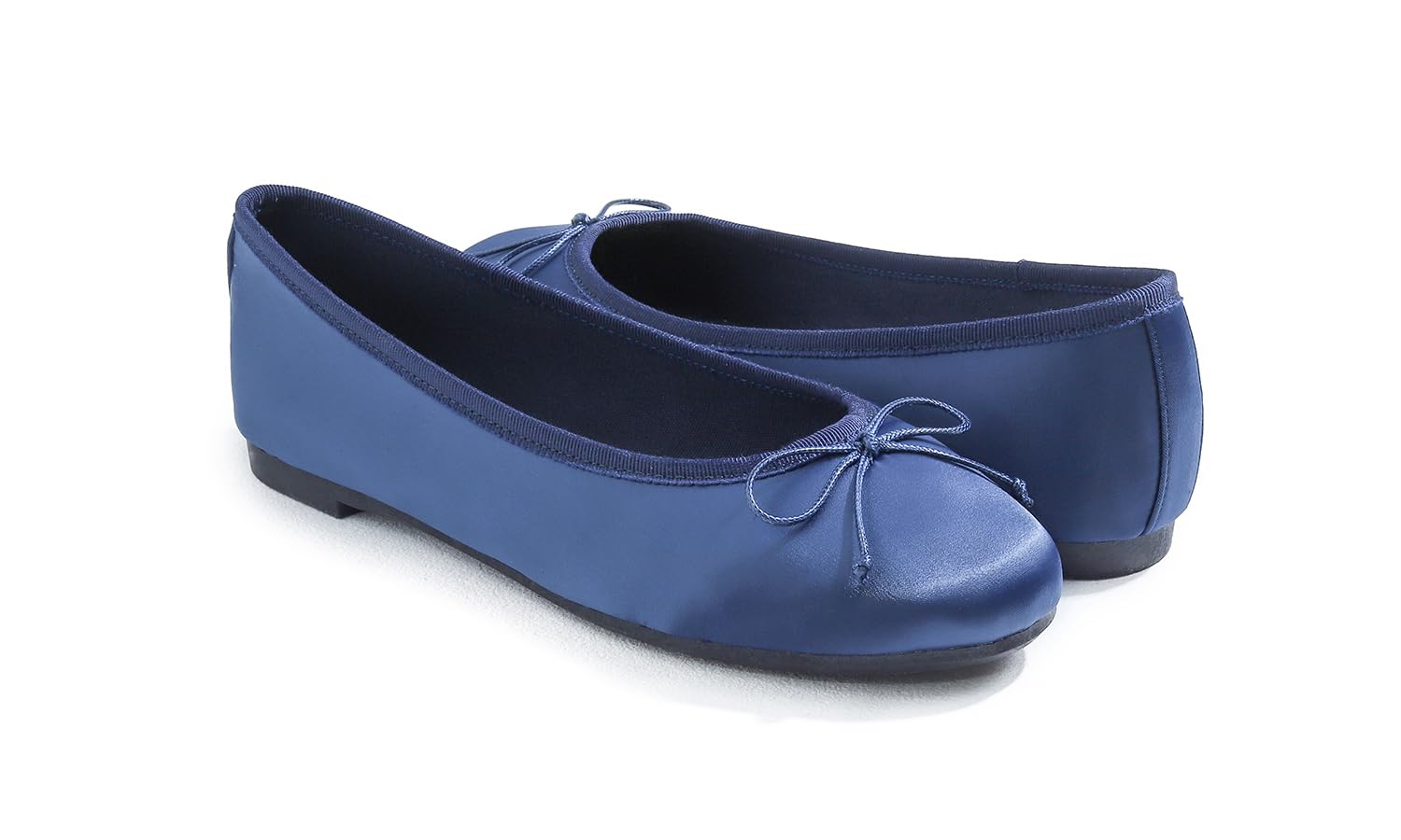 Feversole Ballerina Raso di Seta Cuscino in Memory Foam per amaretti da Ballerine Donna