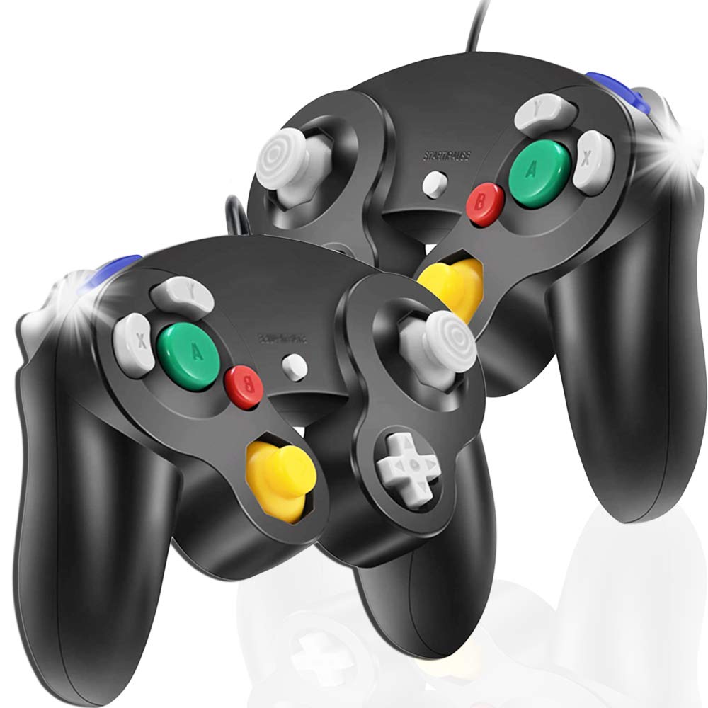 Controller per Gamecube, SONVIEE Wired NGC Controller per Game Cube Classic Game Cube NGC Controller Super Smash Bros GC Gamepad per Game Cube GC Mario Party Games Wii U