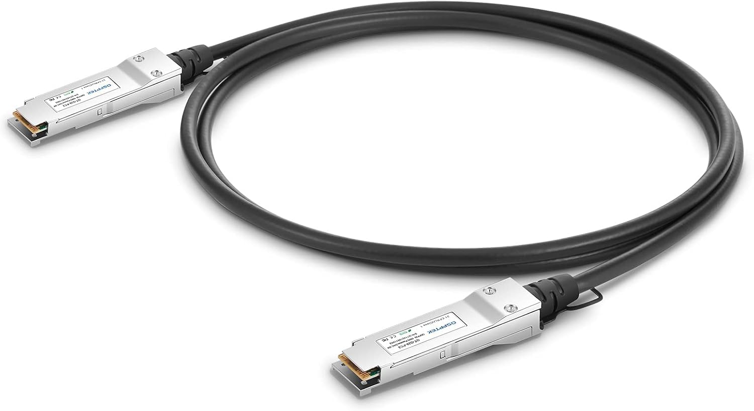 QSFPTEK 100G QSFP28 DAC 3m cavo passivo diretto rame cavo twinax compatibile Cisco QSFP-100G-CU3M