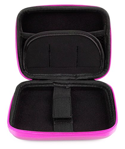DURAGADGET Hardwearing Pink EVA Storage Case w/Soft Lining - Compatible with Storing Your Insulin - Diabetes Medical Supplies