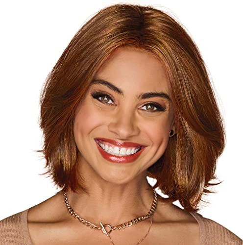 GABOR Unspoken Mid-Length Layered Pageboy Wig by Hairuwear, Average Cap, GL8-29SS Hazelnut
