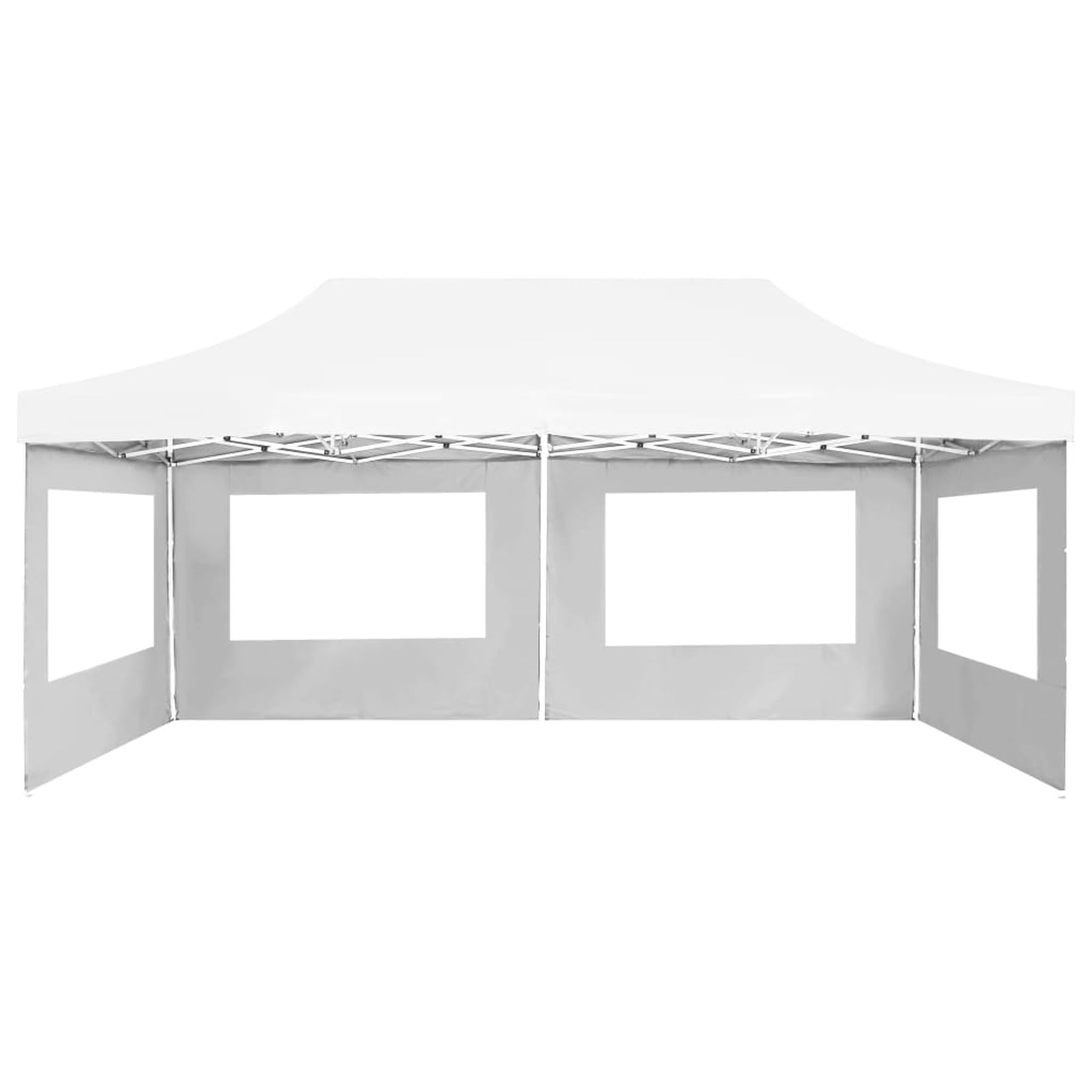 LAPOOH Gazebo Professionale Pieghevole Alluminio e Pareti 6x3m Bianco,Gazebo,Gazebo Professionale,Gazebo da Giardino,Gazebo Esterno(SPU:45510)