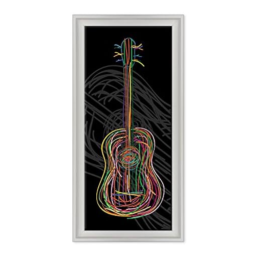 Cuadro panorámico sobre lienzo enmarcado – con marco – Guitarra – Música Arte – Deejay Set – Pop Jazz Rock Blues – Diseño gráfico – 30 x 70 cm – Estilo contemporáneo blanco – (cód. 247) | Ya disponible en tu tienda friki favorita! En mundofriki.es! Cuadro panorámico sobre lienzo enmarcado – con marco – Guitarra – Música Arte – Deejay Set – Pop Jazz Rock Blues – Diseño gráfico – 30 x 70 cm – Estilo contemporáneo blanco – (cód. 247) | Ya disponible en tu tienda friki favorita! En mundofriki.es!
