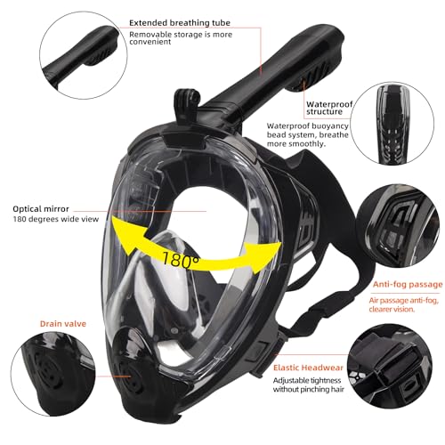 hlc シュノーケリングマスク フルフェイス