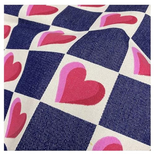Tissu denim couture grand métrage 8m lavable pour projets de vêtements et sacs DIY
