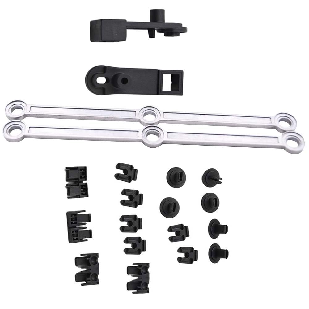Kit di Riparazione del Collettore di Aspirazione con Barre di Collegamento per Ingresso Aria OM642 Compatibile con Mercedes Diesel 3.0 V6 6420903237 6420907737 6420905037 64209054