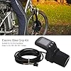 BusoTh Electric Bike Meter Kit, ABS LCD Display Panel Half Handle Grip, 24V 36V 48V 60V with Easy Installation, Electric Bicycle LCD Display Meter Kit, Adapted to Electric Bicycle #2