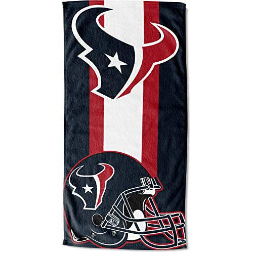 Image of Northwest NFL Houston Texans Beach Towel, 30 inch x 60 inch, Zone Read Legacy
