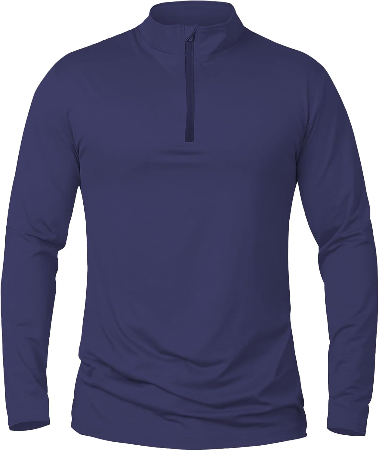 Mens Quarter Zip Pullover Sweatshirts - UPF 50+ Moisture Wicking & Breathable Sun Protection Golf Shirt