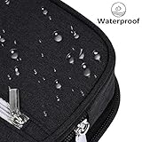 YONZONE Large Pencil Case Big Capacity Pencil Cases Pencil Bag Pen Pouch, 3 Multi Compartments Stationery Office School Supplies High Storage Organiser for Boys Girls Teenage Adult Makeup Bag, Black - Image 6