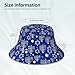 Bucket Hats for Women and Men Hanukkah Fashion Sun Cap Packable Outdoor Fisherman Hat