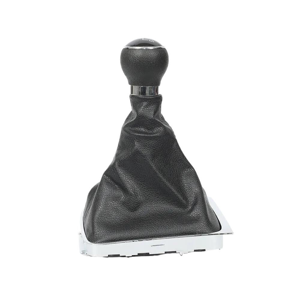 Poanbcgy Plastic 6 Speed Shift Ball Joint For Passat B6 2005-2012 New 5/6 Speed Manual Gear Shift Knob Stick Shifter Gaiter Boot Cover Leather(Plastic 6 Speed)