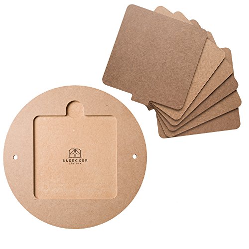 Bat System for Potter’s Wheel, 12” Round Outer Bat with Set of Six