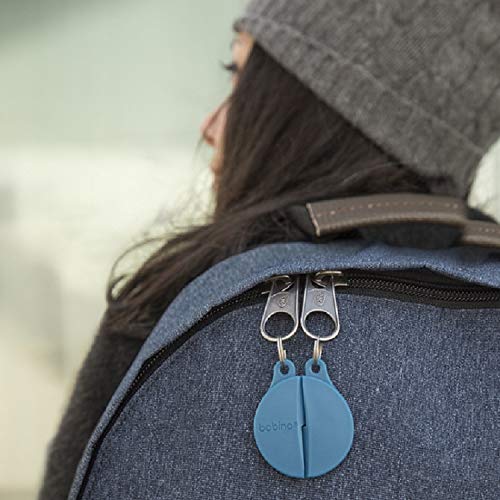 Image of Bobino Zipper Clip | Backpack Lock | Travel Security | Bag Anti-Theft | Petrol