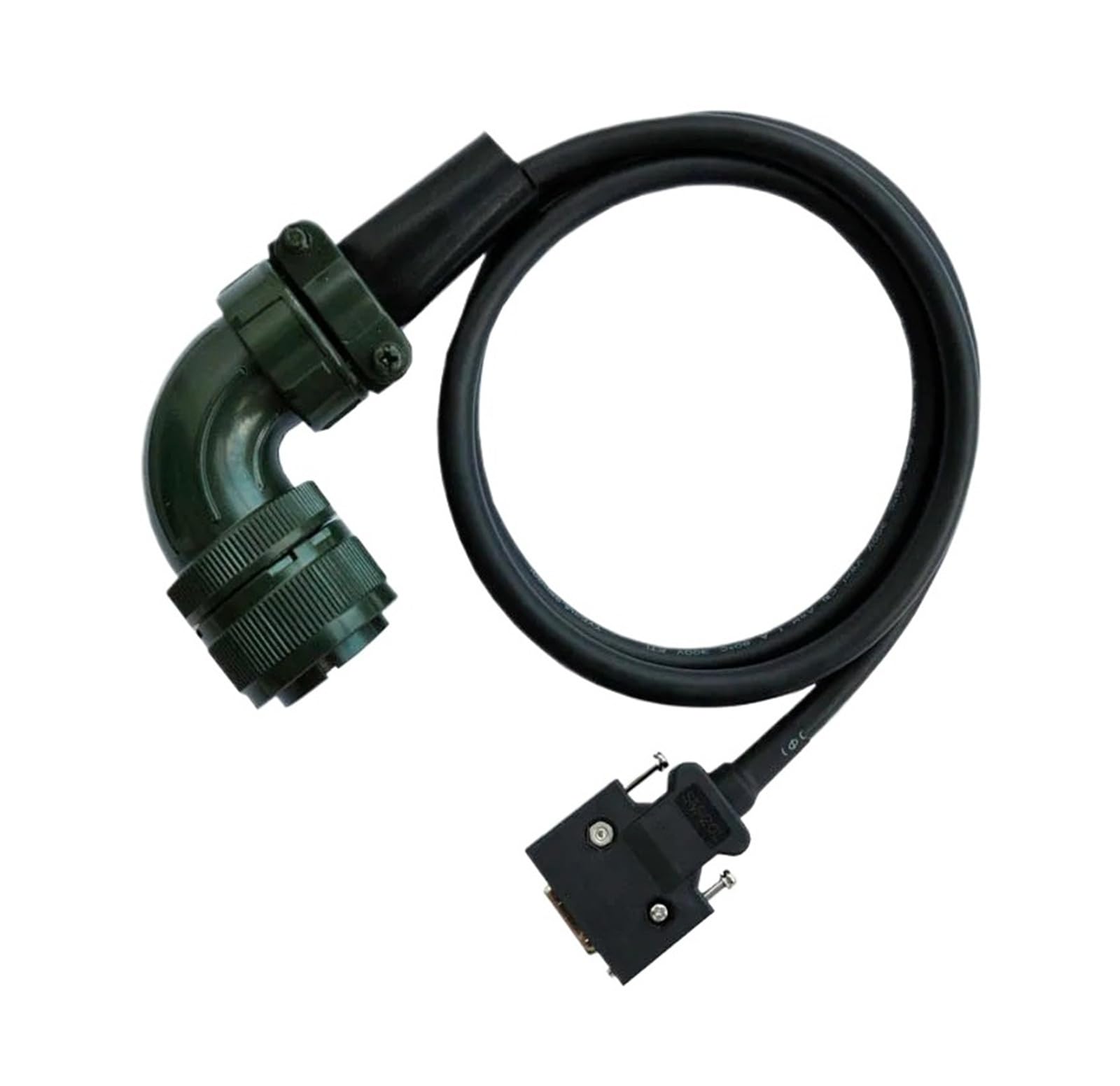 KOSBO Cable codificador de servomotor serie A, señal de comunicación MFECA0030LSA MFECA0050LSA MFECA0100LSA(15.00M,Straight normal)