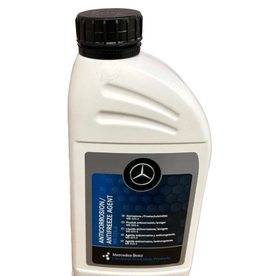 Original Mercedes benz Líquido Anticongelante Refrigerante Puro MB 325.6 1 Litro, A000989180809