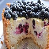 BLUEBERRY CHEESECAKE FRAGRANCE OIL - 4 OZ - FOR CANDLE & SOAP MAKING BY VIRGINIA CANDLE SUPPLY - FREE S&H IN USA