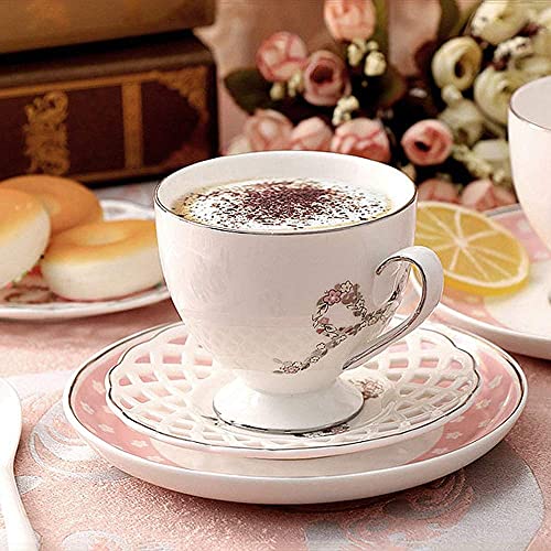 Ensemble de tasses à thé après-midi en porcelaine chic