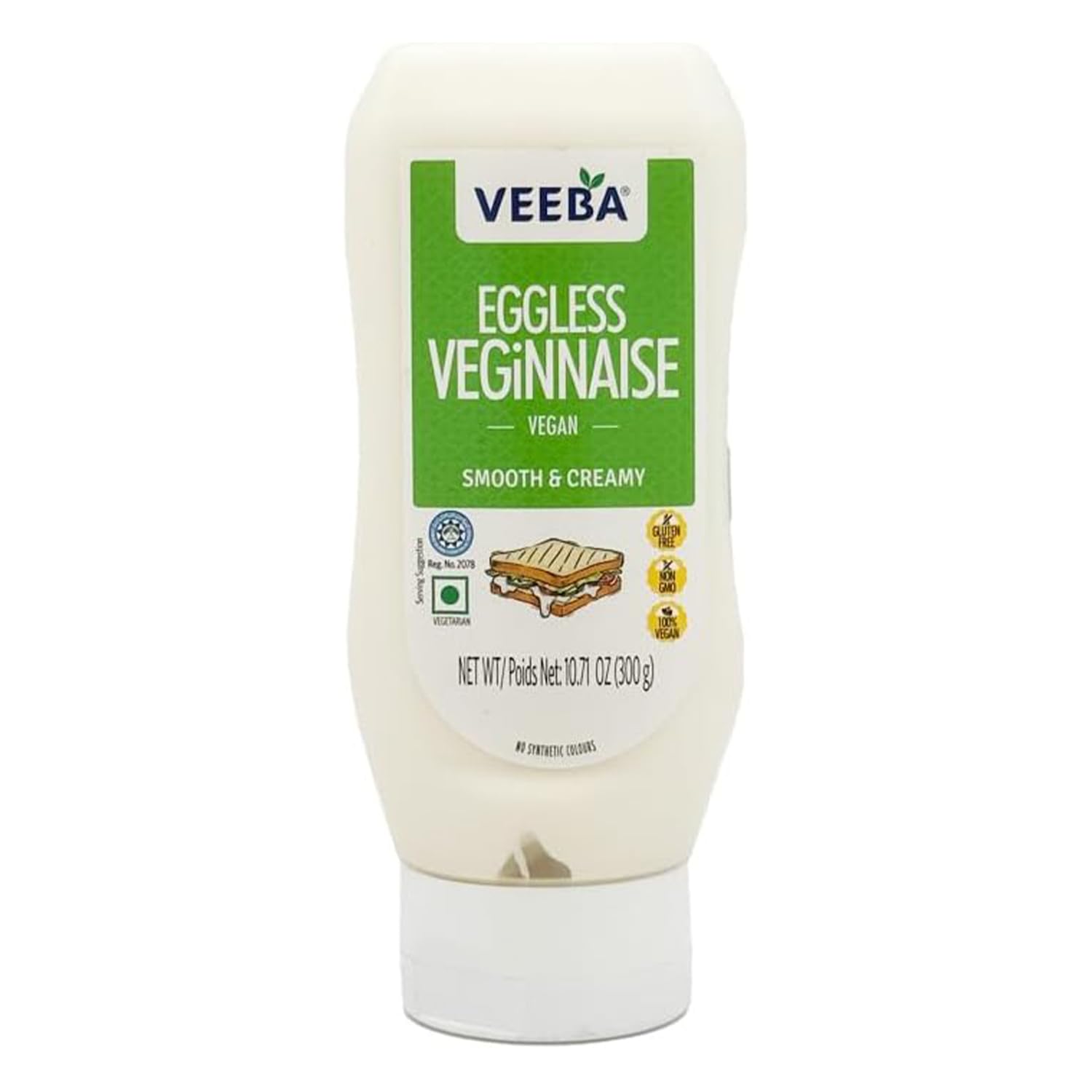 Veeba Eggless Veginnaise Vegany, 300g
