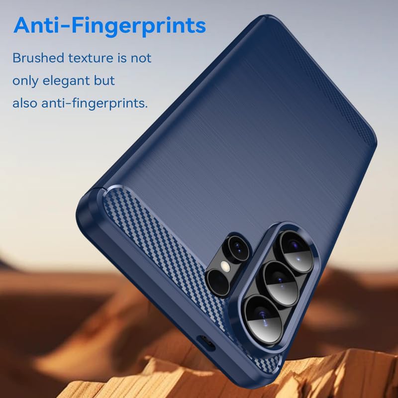 Image of Basic Case for Samsung Galaxy S26 Ultra (Carbon Fibre Blue)