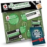 Hannover Fanartikel LIGA-APOTHEKE | leckere Notfall Schmerzmittel für Hannover Fans Fussball Geschenke Männer Geburtstagsgeschenk Scherz Präsent Überraschung Freund Kollege Schalke Bayern & Fans