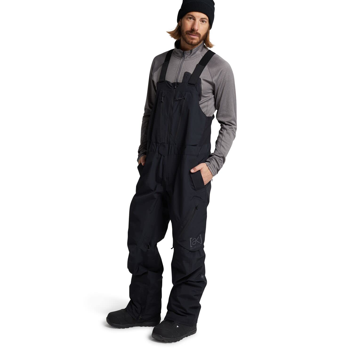 Burton AK Gore CYCLIC BIB spodnie True Black M czarny