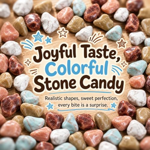 Chocolate Rock Candy Toffee 2 Pounds Canned - 3