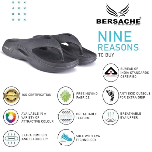 Image of BERSACHE Extra Soft Classic Casual with Regular wear with Soft Technology Wedage for Men's