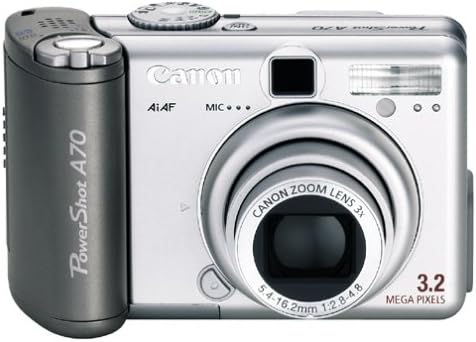 Canon PowerShot A70 3.2MP Digital Camera w/ 3x Optical Zoom