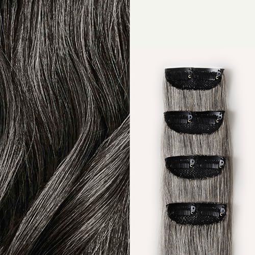 Luxy Scalp Hair Fill-In Extensions Dark Gray (G1B)