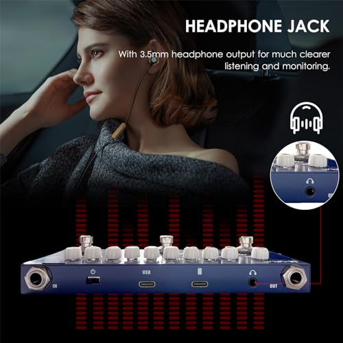 Jemora CUBE BABY Pédale d’effet combinée de basse multifonctionnelle portable avec lecture de musique sans fil, enregistrement téléphonique, fonction d’interface audio de type C - Les Beatles, Paul McCartney, John Lennon, RIngo Starr, George Harrison Jemora CUBE BABY Pédale d'effet combinée de basse multifonctionnelle portable avec lecture de musique sans fil, enregistrement téléphonique, fonction d'interface audio de type C – Image 5